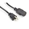 Black Box North American Pc/Monitor Power Cord Nema 5-15P To Iec-60320-C13 EPXR08 - alternate 1